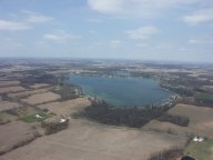 Lake Gage, near Angola, Indiana, April 2004