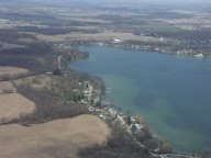 Lake Gage, near Angola, Indiana, April 2004