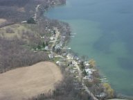 Lake Gage, near Angola, Indiana, April 2004