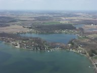 Lake Gage, near Angola, Indiana, April 2004