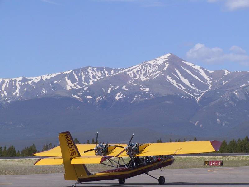 Aircam N3251E at Leadville, Colorado