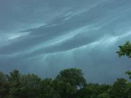 A thunderstorm at Upperspace