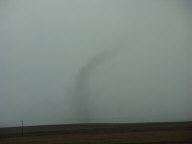 Severe thunderstorm east of Denver, Colorado