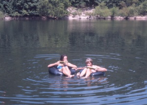 Taken about 1967 in The boathouse, Gray