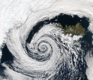 Low Pressure System near Iceland