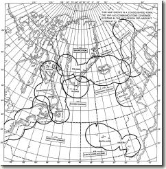 Greenland and Iceland VHF Coverage at 30,000 feet