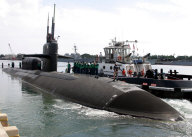 040223-N-5539C-001 Nuclear Submarine